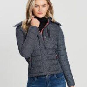 Superdry Fuji Slim Double Zip Hood Jacket